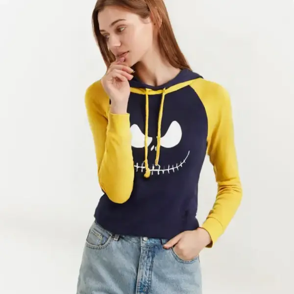 Color Hooded Sweatshirt - Image 2