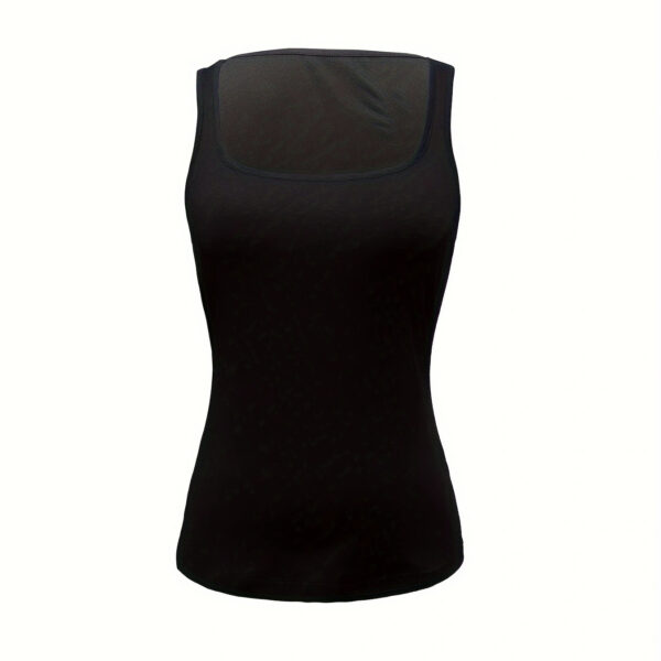 Black Slim Fit Top - Image 4